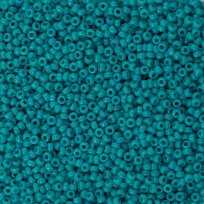 Peppy Beads Earrings Miyuki Seed Beads 110 Duracoat Opaque Azure 4483NEW