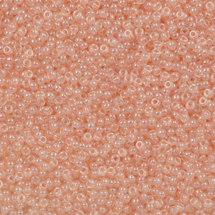 Peppy Beads Miyuki Seed Beads 150 0365 Light Rose Luster Necklaces
