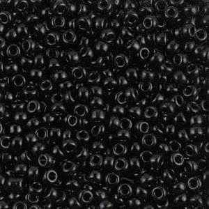 Peppy Beads Miyuki Seed Beads 80 Black0401 Rings