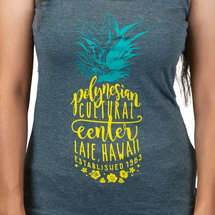 Polynesian Cultural Center Pineapple Bliss Womens Racerback Tank Top GREATMOUNTAINWE Earrings