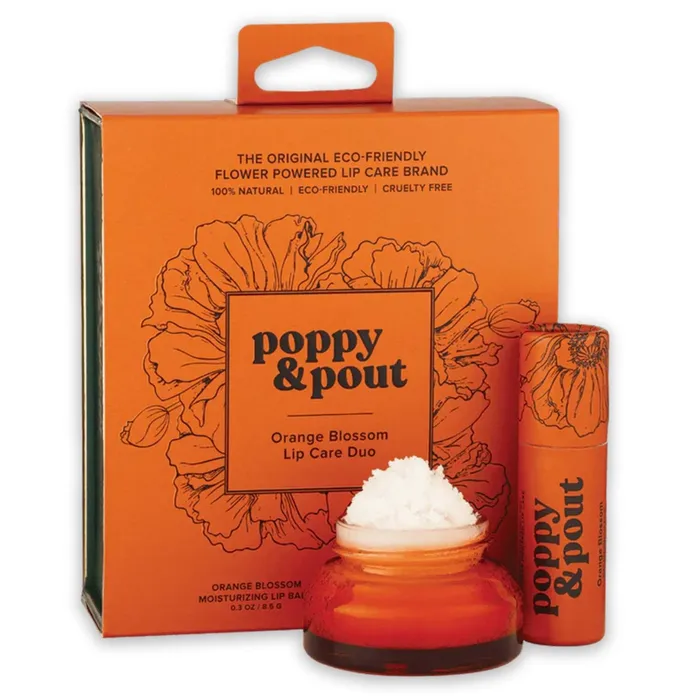 POPPYPOUT Earrings Poppy Pout Orange BlossomLip Care Duo Gift Set
