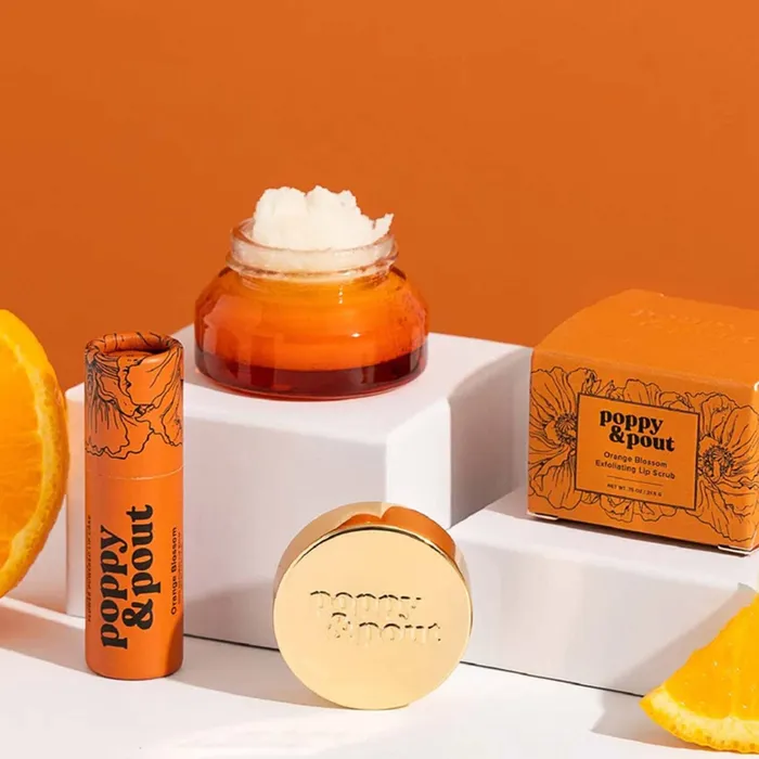 POPPYPOUT Earrings Poppy Pout Orange BlossomLip Care Duo Gift Set