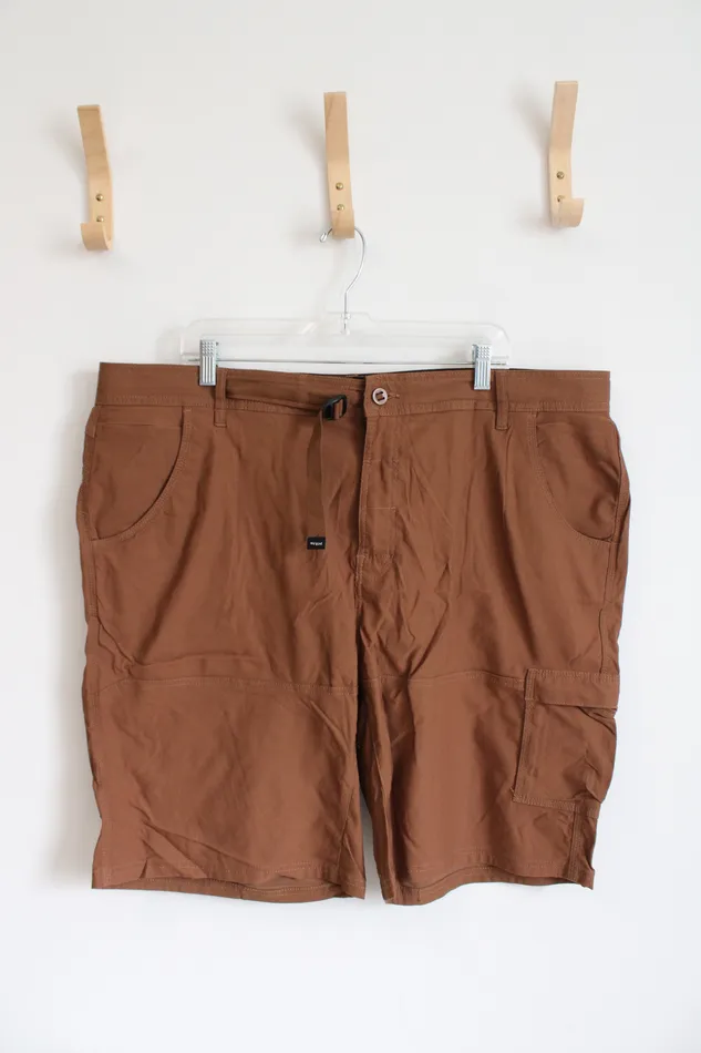 Prana Brown Standard Fit Cargo Shorts 42 Prana Earrings