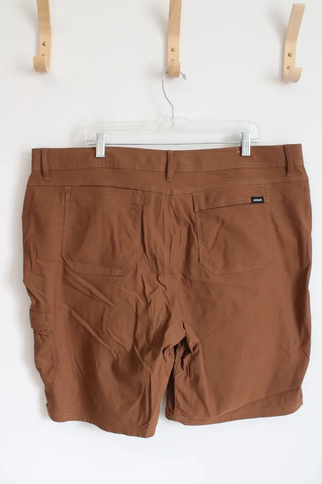 Prana Brown Standard Fit Cargo Shorts 42 Prana Earrings