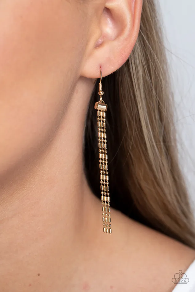 PreStyled Sets Paparazzi Accessories Cascading Chains Gold