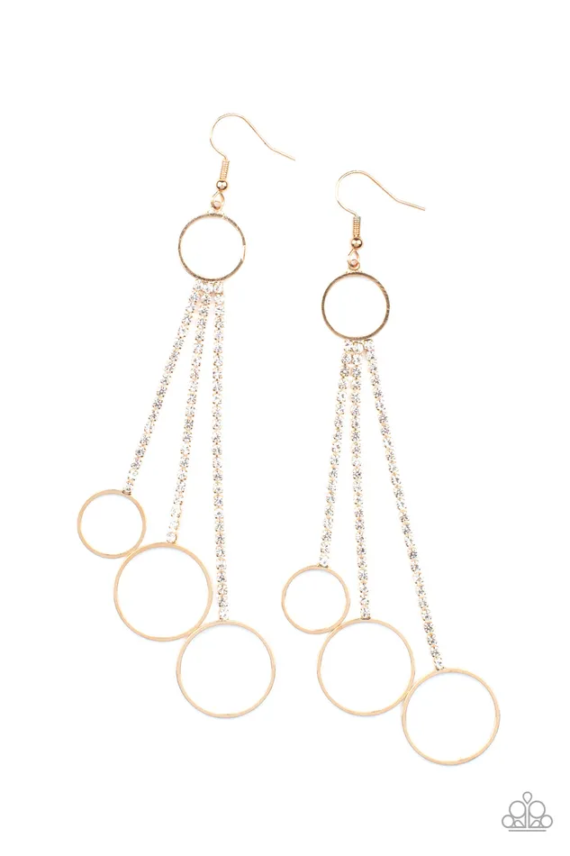 PreStyled Sets Paparazzi Accessories Demurely Dazzling Gold