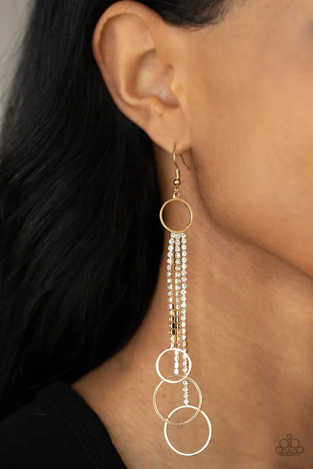PreStyled Sets Paparazzi Accessories Demurely Dazzling Gold