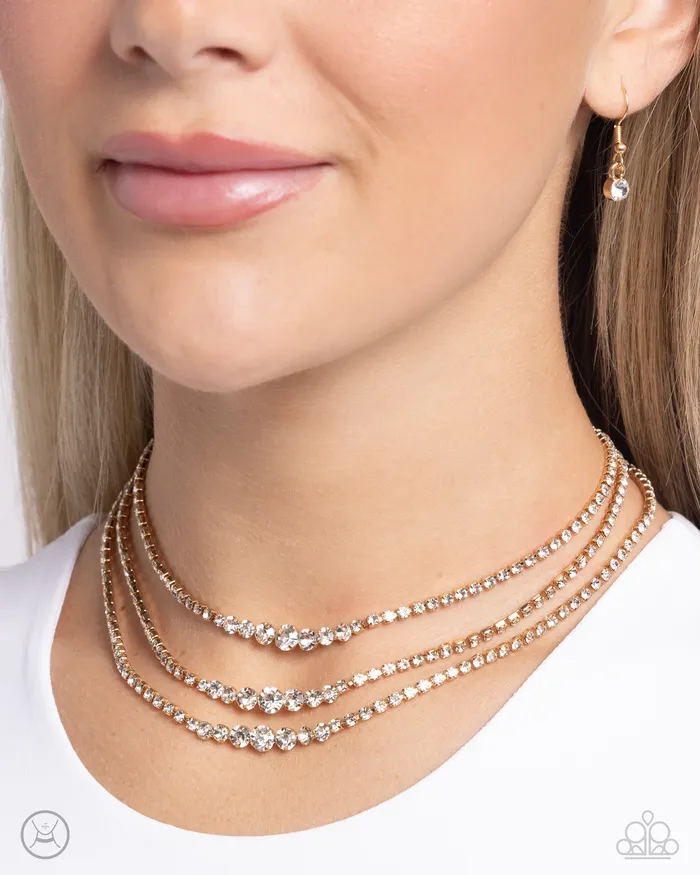 PreStyled Sets Paparazzi Accessories Dynamite Debut Gold