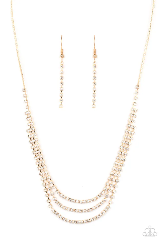 PreStyled Sets Surreal Sparkle Gold Paparazzi Accessories