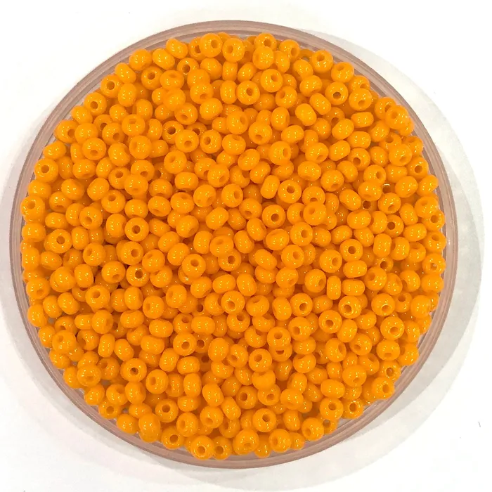 Preciosa Seed Beads 80 RocaillesRound Hole 20 gr 93110 Opaque Orange Peppy Beads Rings Preciosa Seed Beads 80 RocaillesRound Hole 20 gr 93110 Opaque Orange Peppy Beads Rings