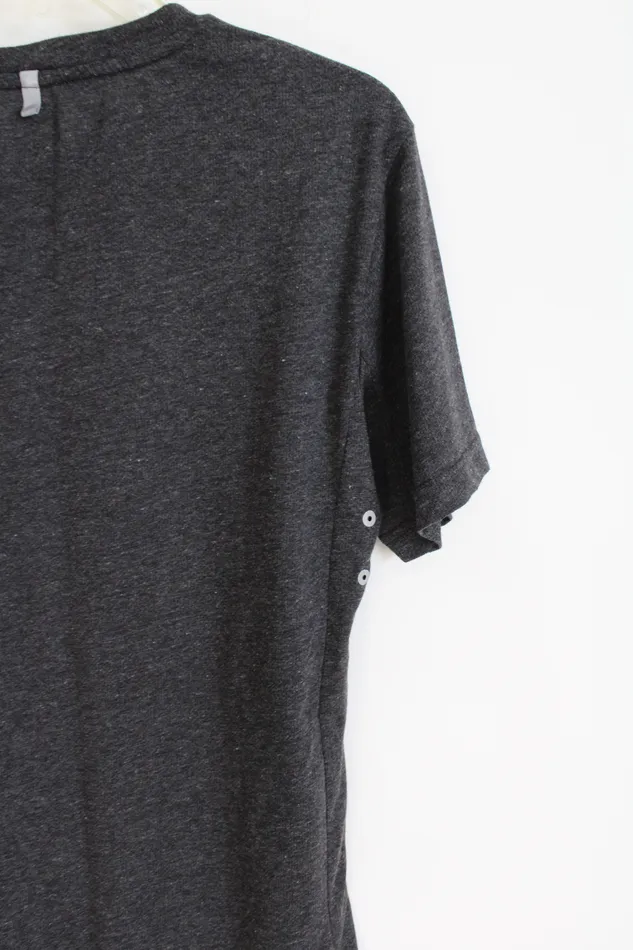 Reebok Earrings Reebok Gray Athletic Tee S