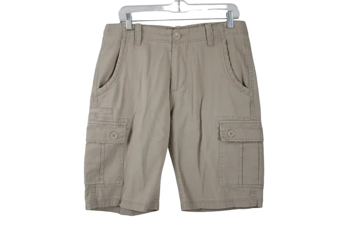 Revolution 1688 Earrings 1688 Revolution Tan Cargo Shorts 32