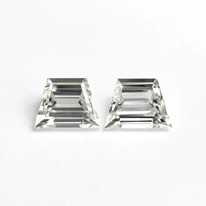 Rings 101cttw 2pc 573x428x253mm 583x431x237mm VVS H Trapezoid Step Cut Matching Pair 2553201 Misfit Diamonds Rings 101cttw 2pc 573x428x253mm 583x431x237mm VVS H Trapezoid Step Cut Matching Pair 2553201 Misfit Diamonds