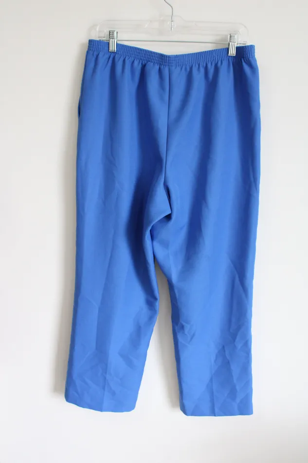 Rings Alfred Dunner Alfred Dunner Blue Trouser Pants 16 Petite
