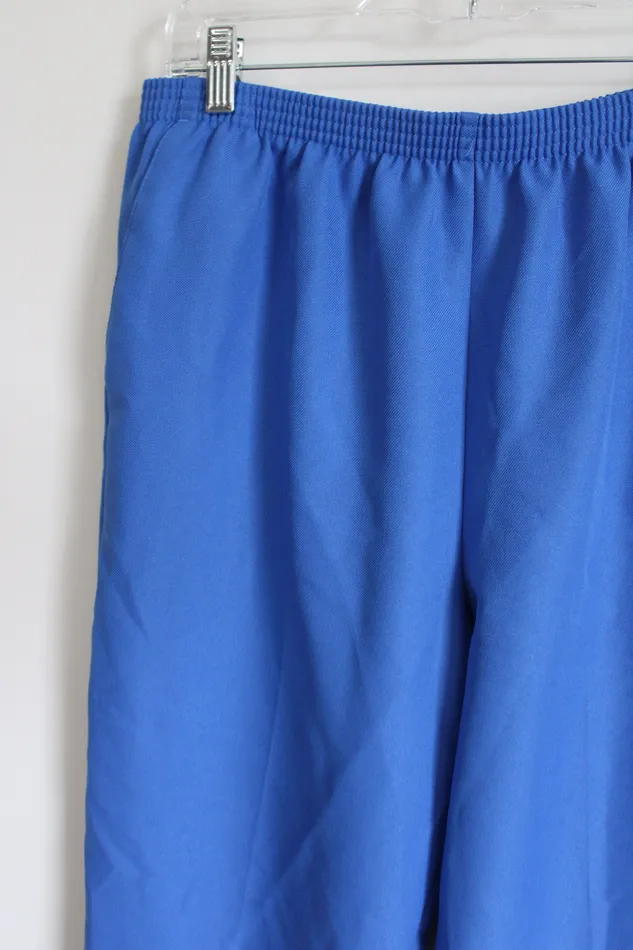 Rings Alfred Dunner Alfred Dunner Blue Trouser Pants 16 Petite