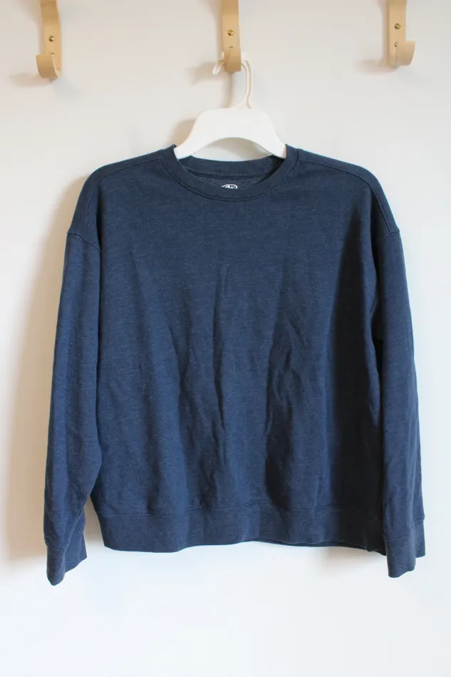 Rings Athletic Works Athletic Works Blue Fleece Lined Sweatshirt Youth XL 1416 Husky Rings Athletic Works Athletic Works Blue Fleece Lined Sweatshirt Youth XL 1416 Husky