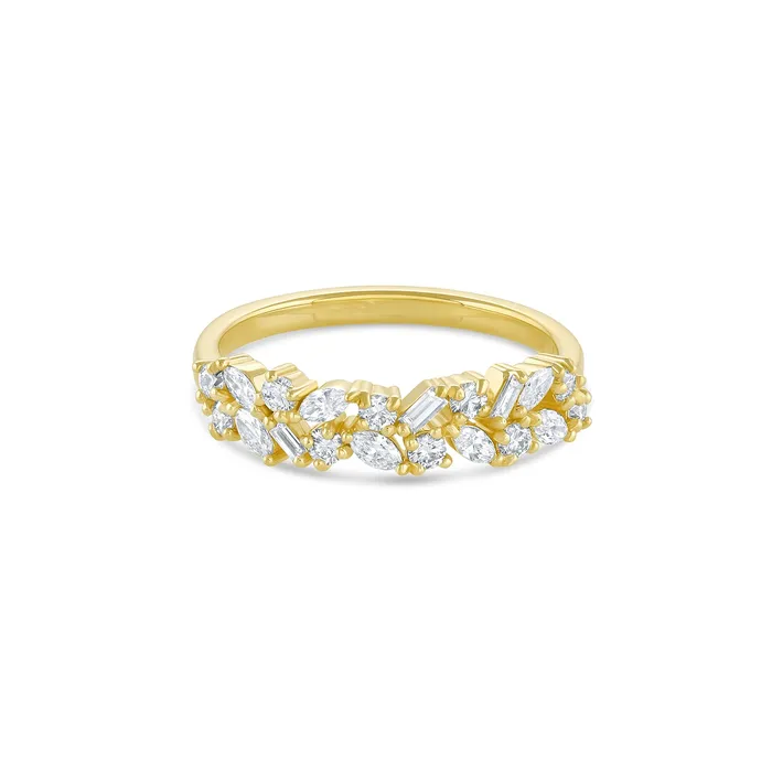 Rings Consider Bridal Searcy Cluster Diamond Ring Earth Mined