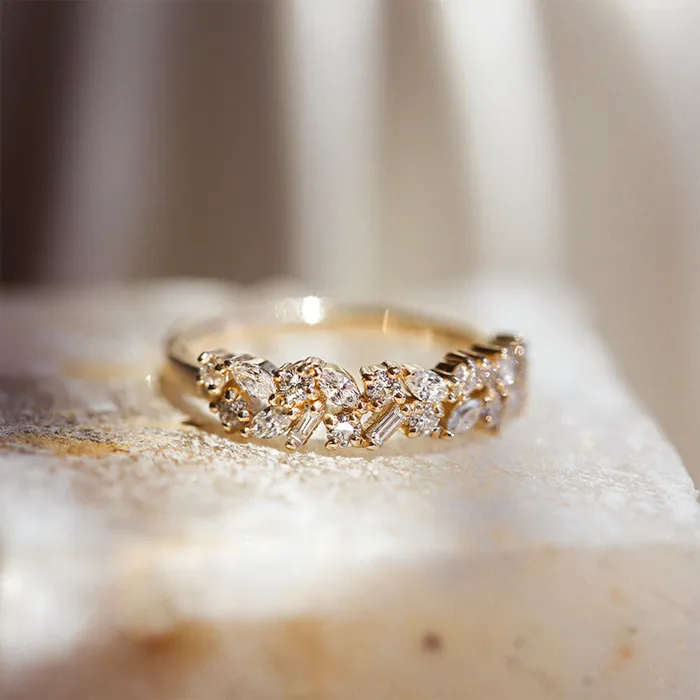 Rings Consider Bridal Searcy Cluster Diamond Ring Earth Mined Rings Consider Bridal Searcy Cluster Diamond Ring Earth Mined