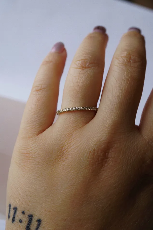Rings Foe Dear Leilah Ring Champagne Diamonds