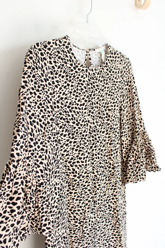 Rings HM HM Tan Black Spotted Dress 2