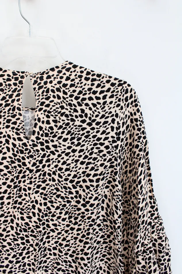 Rings HM HM Tan Black Spotted Dress 2