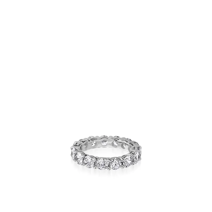 Rings John Atencio 45Carat Round Lab Diamond Eternity Band
