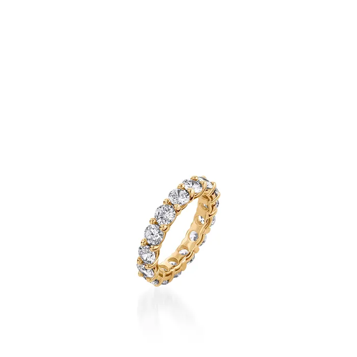 Rings John Atencio 45Carat Round Lab Diamond Eternity Band