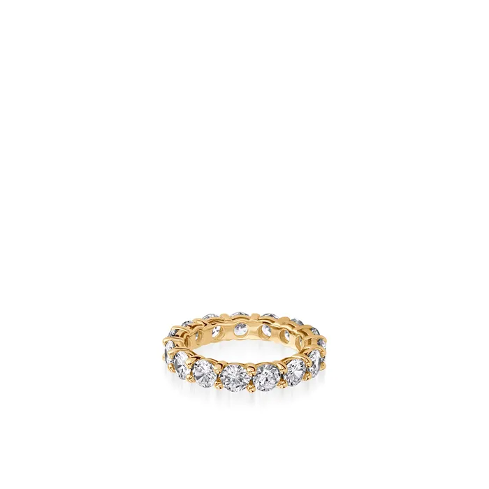 Rings John Atencio 45Carat Round Lab Diamond Eternity Band