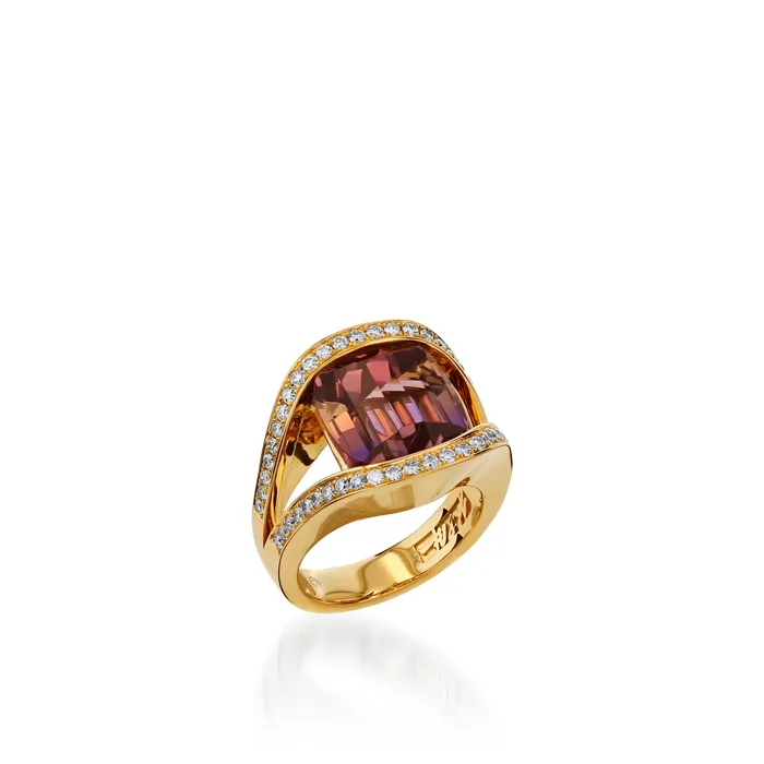 Rings John Atencio Signature Ametrine and Diamond Ring
