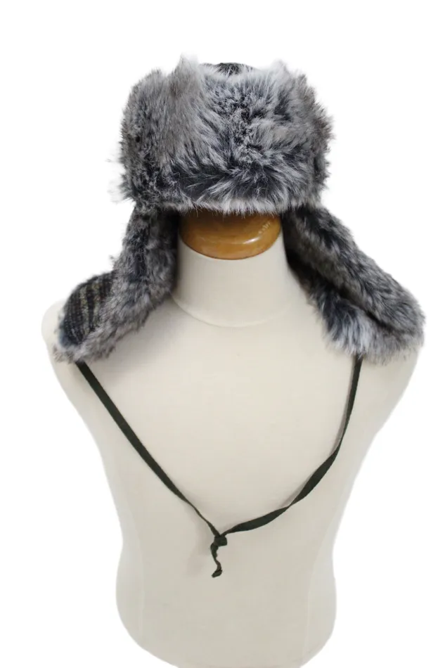 Rings Kangol NEW Kangol Black Plaid Trapper Hat L