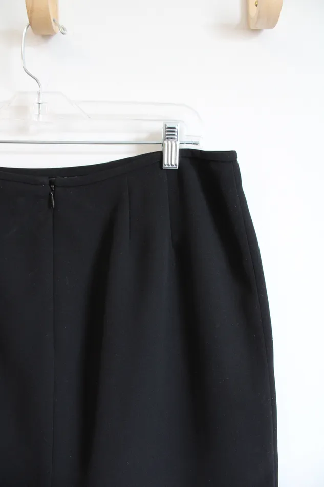 Rings Kasper Kasper Classics Black Pencil Skirt 12