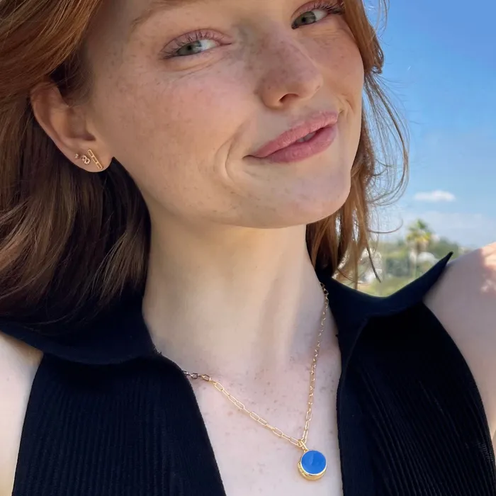 Rings Kris Nations Round Enamel Locket Charm