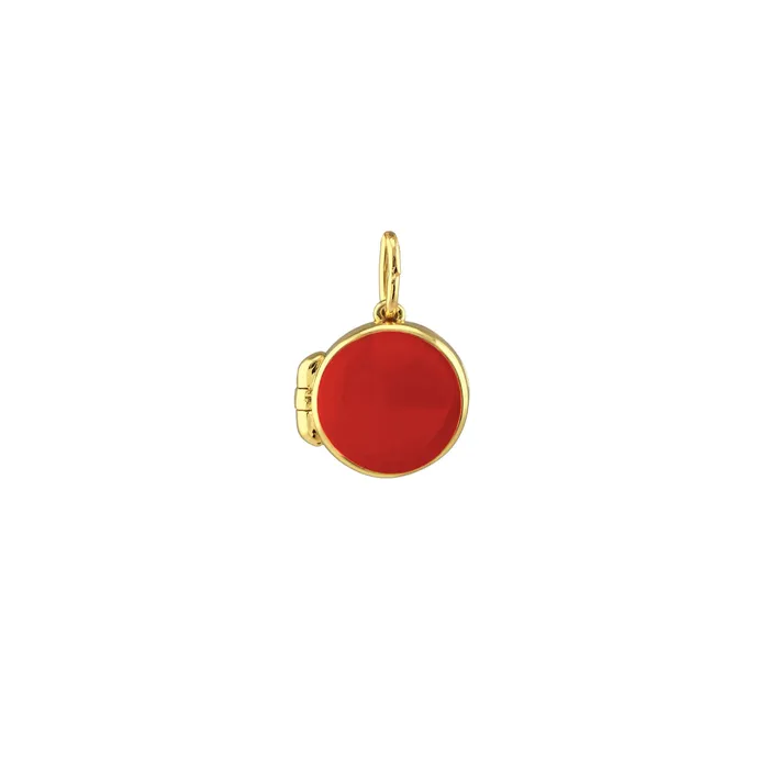 Rings Kris Nations Round Enamel Locket Charm