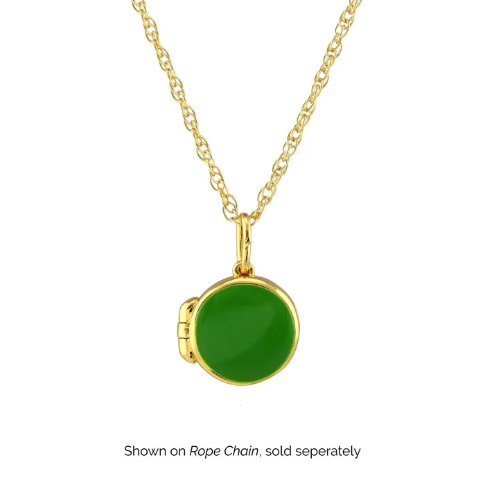 Rings Kris Nations Round Enamel Locket Charm