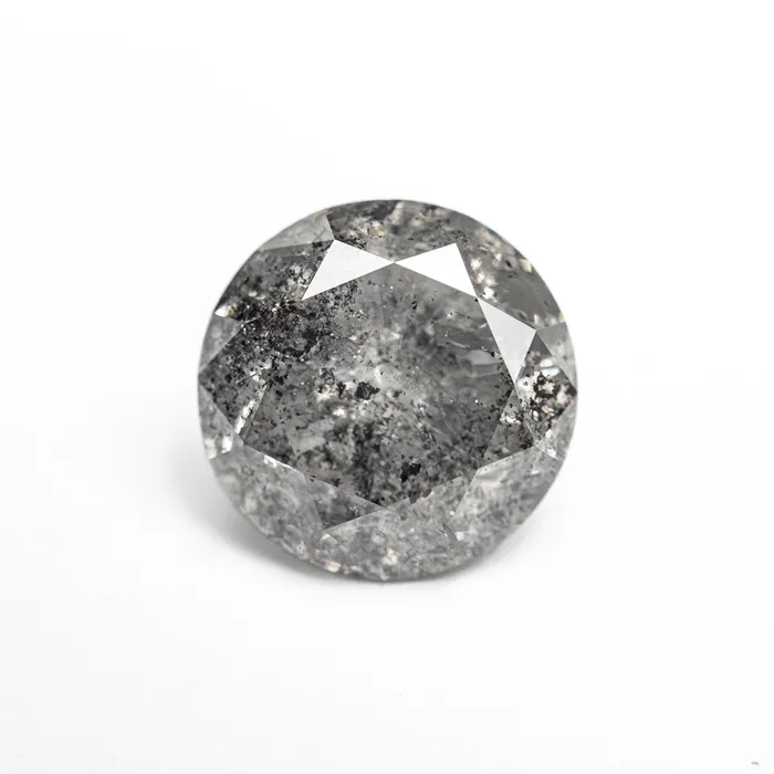 Rings Misfit Diamonds Salt and Pepper Brilliant Diamond 208ct Round