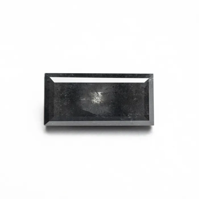 Rings Misfit Diamonds Salt and Pepper Step Cut Diamond 190ct Rectangle Rings Misfit Diamonds Salt and Pepper Step Cut Diamond 190ct Rectangle