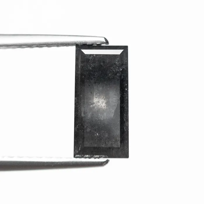 Rings Misfit Diamonds Salt and Pepper Step Cut Diamond 190ct Rectangle