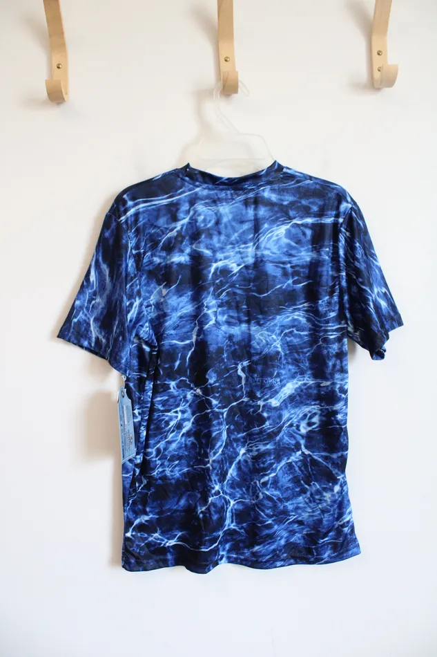 Rings Mossy Oak NEW Mossy Oak Fishing Blue Shirt Youth 18