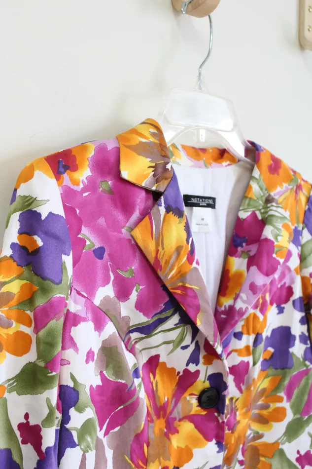 Rings Notations Notations Floral Blazer M