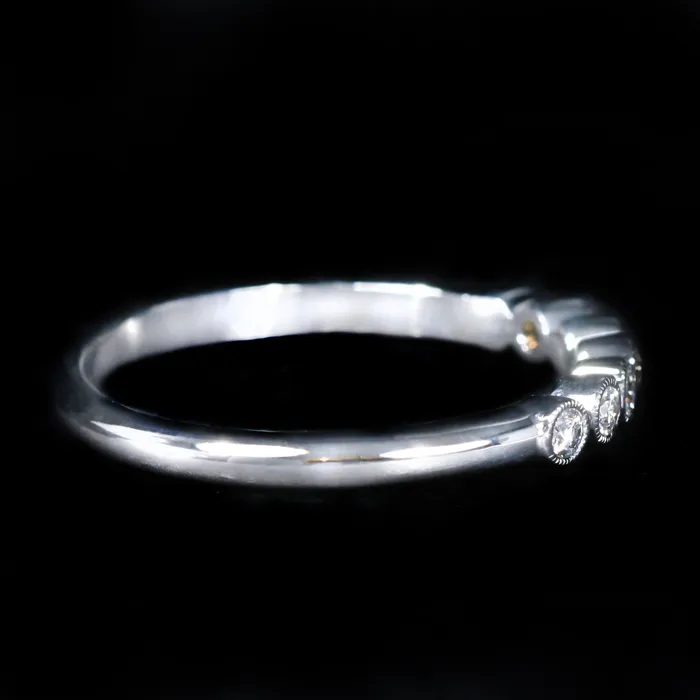 Rings OTC 14K White Gold 017 CTW Diamond Band
