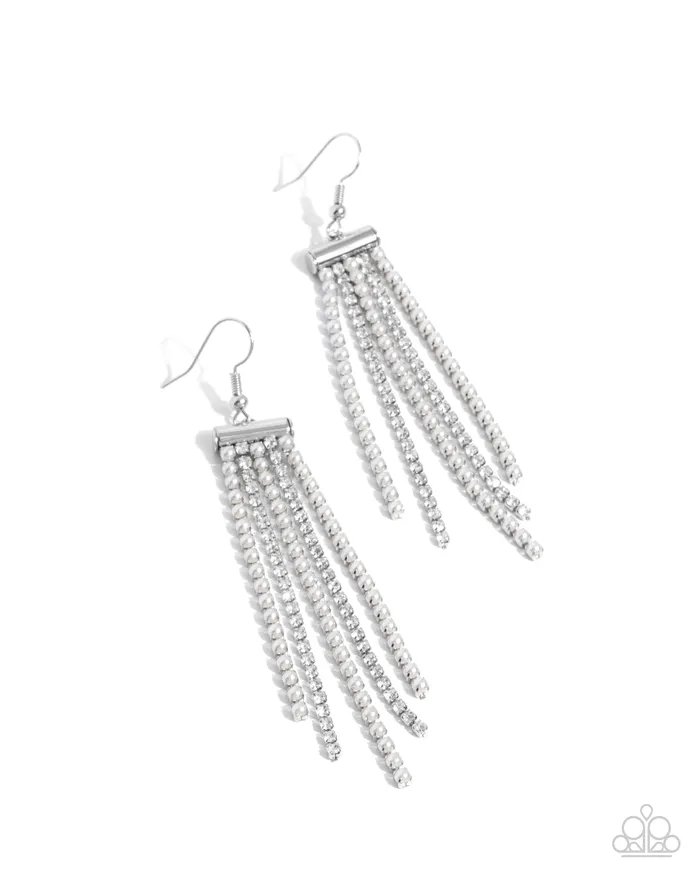 Rings Paparazzi Accessories Tapered Team White
