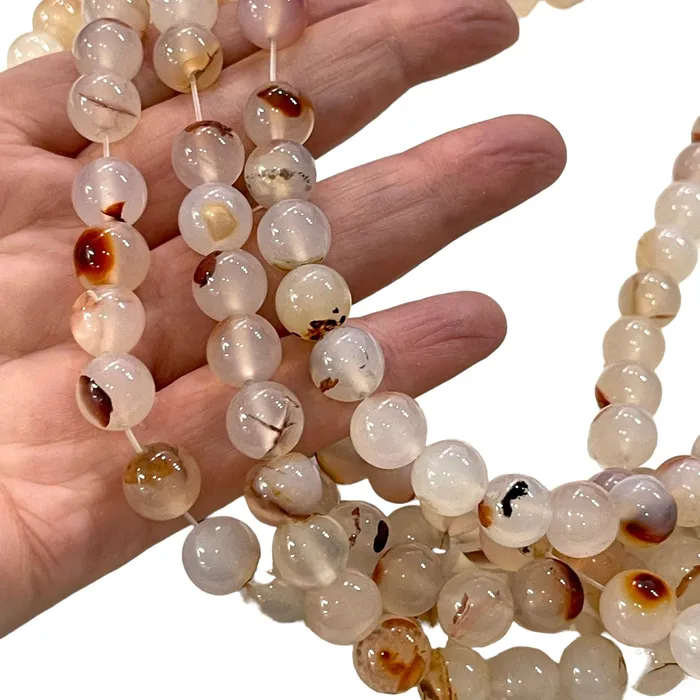 Rings Peppy Beads Agate Gemstone Beads Agate Smooth Round 10mm 40 beads per strand Rings Peppy Beads Agate Gemstone Beads Agate Smooth Round 10mm 40 beads per strand