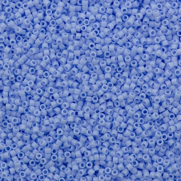 Rings Peppy Beads DB1137 Opaque Agate Blue Miyuki Delica 110