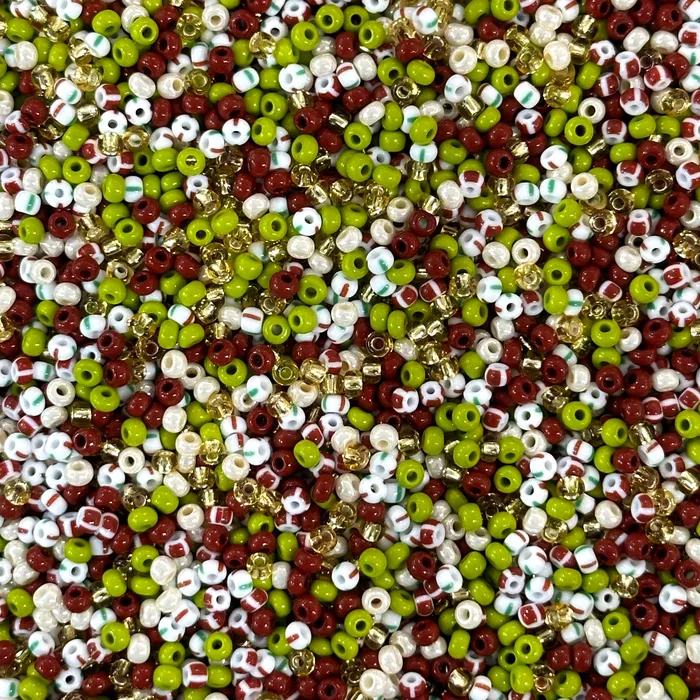 Rings Peppy Beads Mixed Color Preciosa Seed Beads 80 RocaillesRound Hole 100 gr Pack