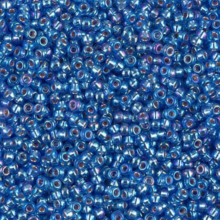 Rings Peppy Beads Miyuki Seed Beads 110 Silver Lined Sapphire AB 1019NEW