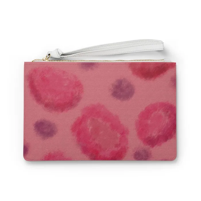Rings PortraitbyNC Clutch Bag Dark Sherbet Contemporary Design