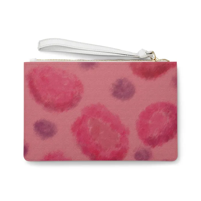 Rings PortraitbyNC Clutch Bag Dark Sherbet Contemporary Design
