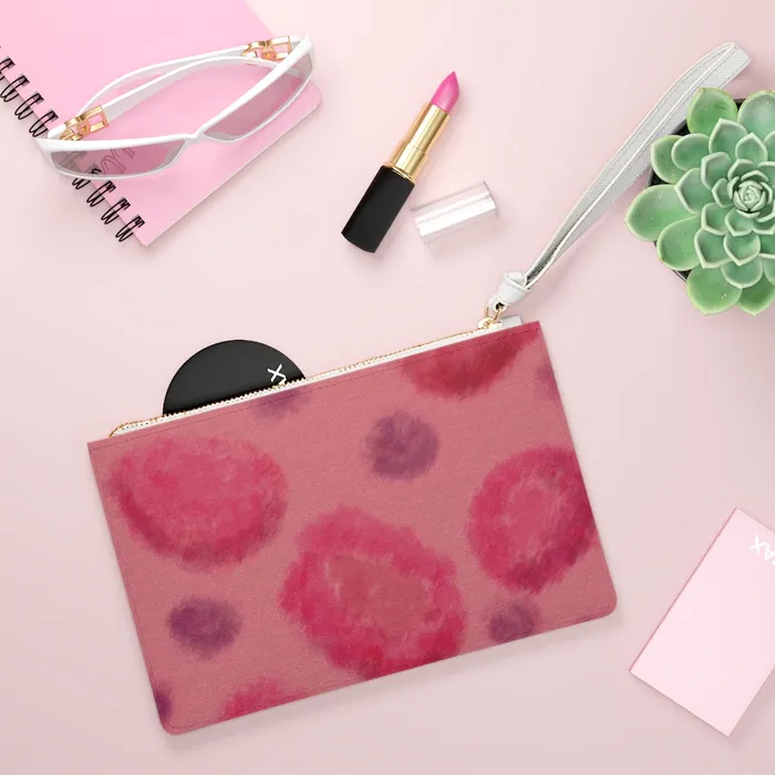 Rings PortraitbyNC Clutch Bag Dark Sherbet Contemporary Design