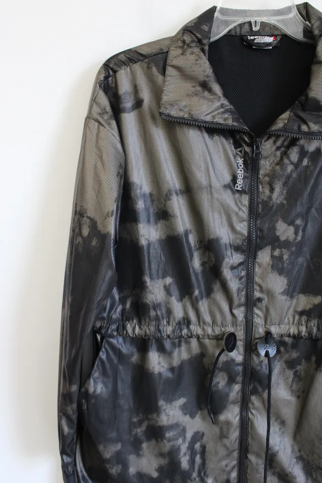 Rings Reebok Black Gold Lightweight Jacket S Reebok