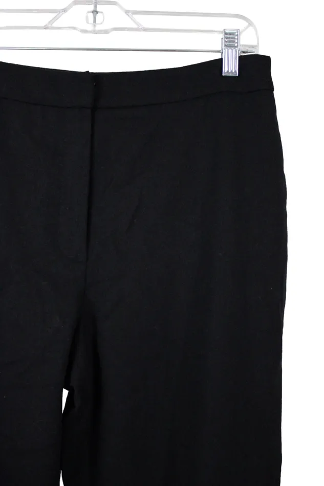 Rings Talbots Talbots Stretch Black Wool Pants 10